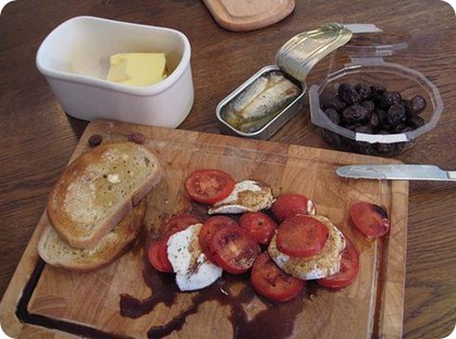 Alimentos en la dieta mediterránea